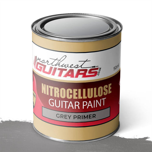 Grey Primer Nitrocellulose Guitar Paint / Lacquer 250ml