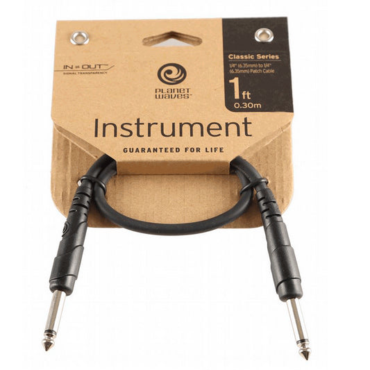 Planet Waves Classic Series Pedal Cable - 1ft (0.3m)