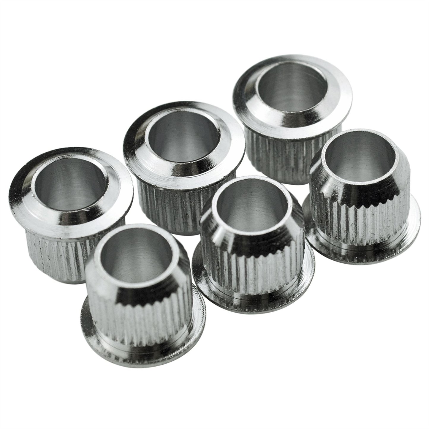 Push-fit Bushings for 8.5mm Tuner Holes (6.0mm internal Diameter)