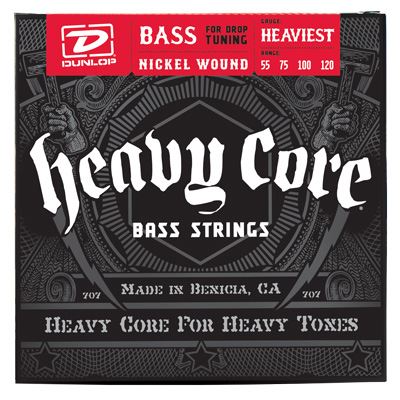 Dunlop 55-120 Heavy Core Nickel Wound Bass