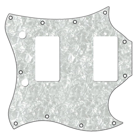 Gibson SG Special Compatible Scratchplate Pickguard - White Pearl 3-ply