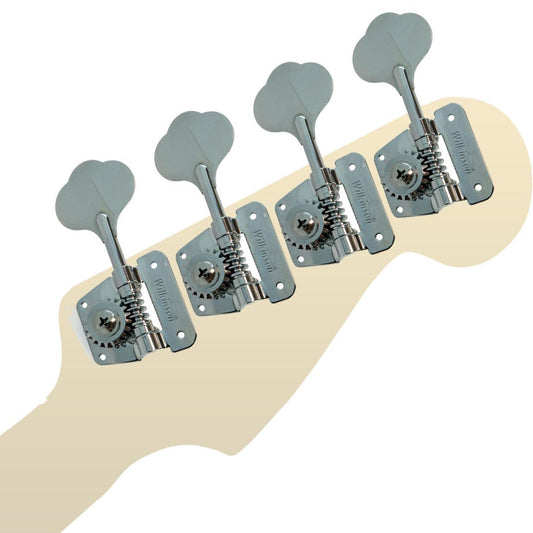 4 x Wilkinson WJBL200 Jazz Bass Compatible Tuners Machine Heads Left Handed