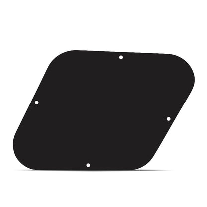 Les Paul Rear Control Cover Back Plate - Black