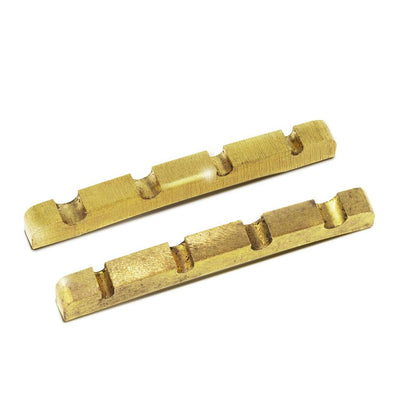 Hosco Japan Solid Brass Guitar Nut Slotted - 37.0mm x 4.5mm x 3mm