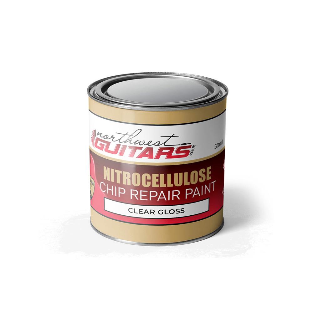 Clear Gloss Nitrocellulose Chip Repair guitar paint - 50ml