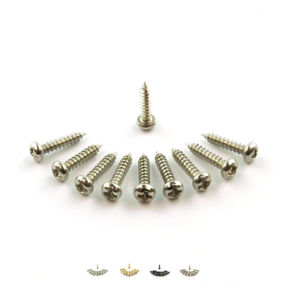 10 x Machine Head Mounting Screws 2.1mm x 10mm