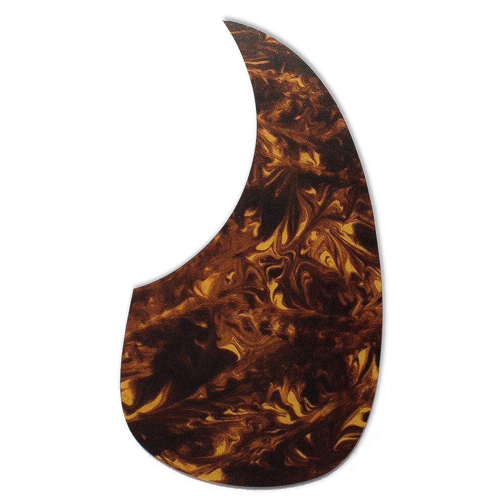 Acoustic Guitar Pickguard Scratchplate Teardrop, Martin Brown Tortoise ...