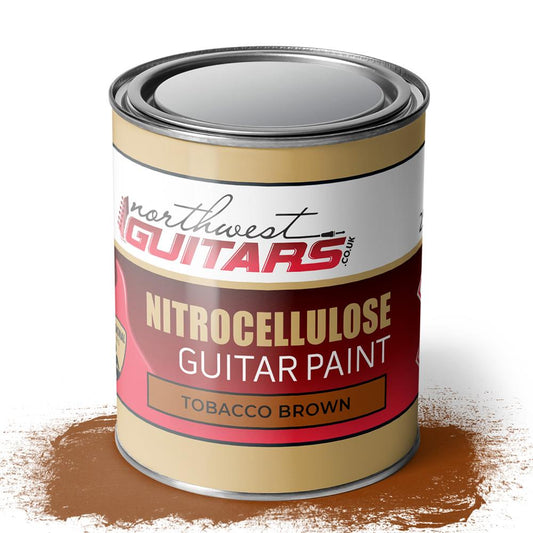 Tobacco Brown Nitrocellulose Guitar Paint / Lacquer - 250ml