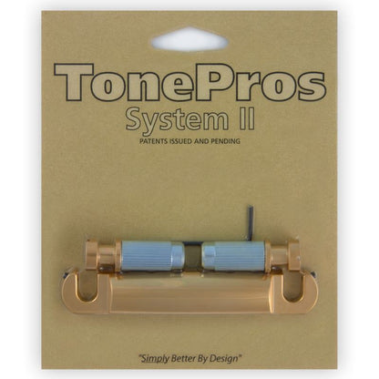 Tonepros T1Z Metric Locking Tailpiece - Satin Gold