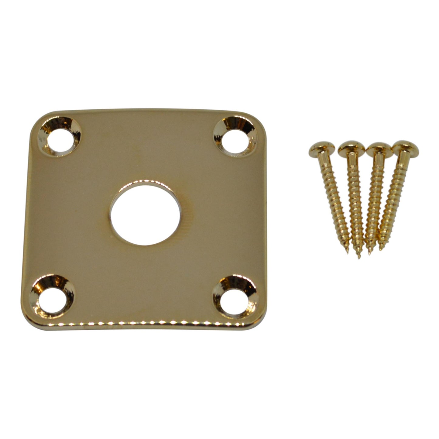 Curved Jack Plate & Screws for Gibson Epiphone Les Paul Electric Guitar