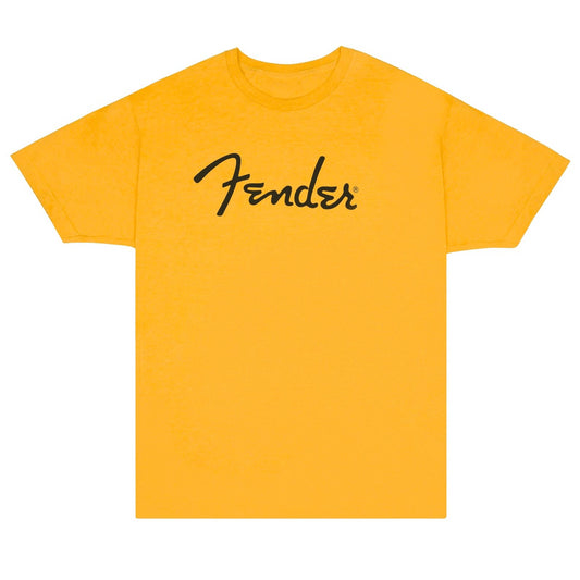 Fender Spaghetti Logo T-Shirt, Butterscotch Blonde