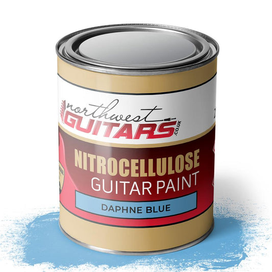 Daphne Blue Nitrocellulose Guitar Paint / Lacquer 250ml