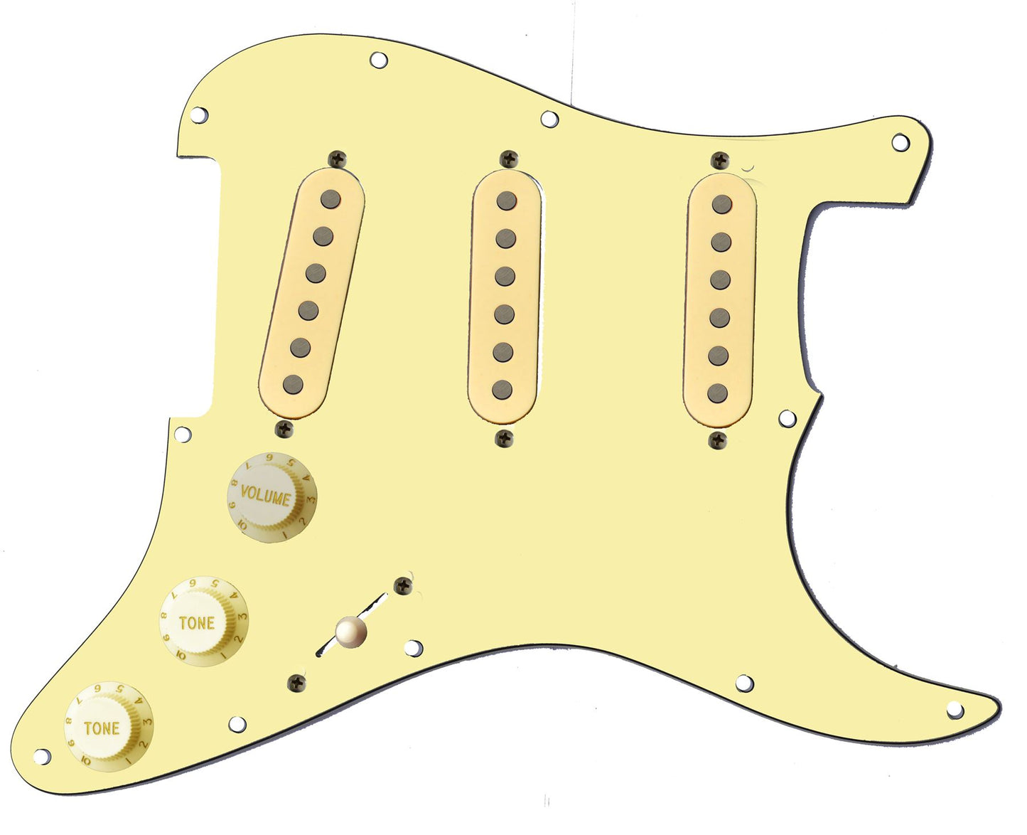 Deluxe Tonerider Alnico II Blues Fully Loaded Stratocaster Scratchplate