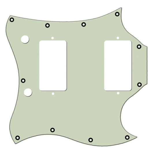 Gibson SG Special Compatible Scratchplate Pickguard - Mint Green 3-ply