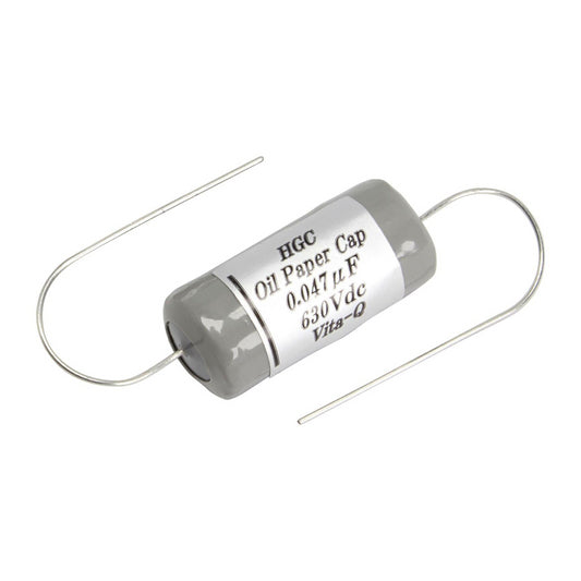 Hosco Paper in Oil Capacitor Cylinder - .047uF