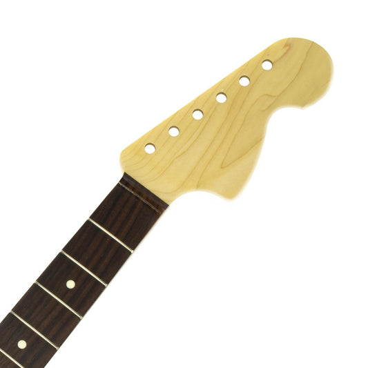 Jaguar Compatible Guitar Neck Natural Gloss