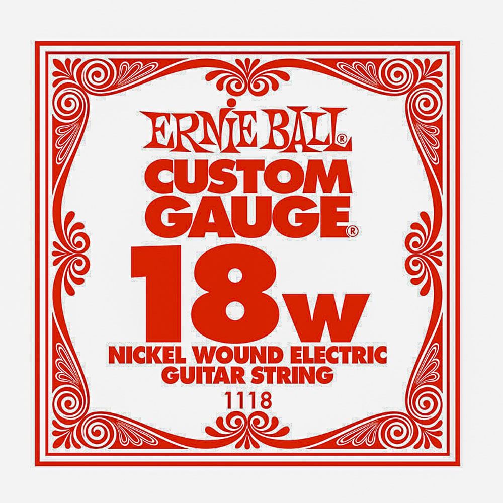 Ernie Ball Single Ball End String for Electric or Acoustic Guitars