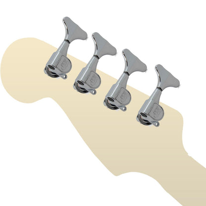 Wilkinson WJB-650 Bass Tuners Machine Heads 4-in-line for Right Handed Bass