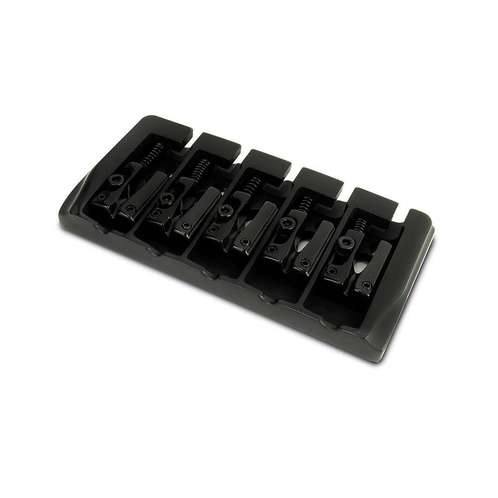 5 String Bass Bridge BB405 Dual Load, Steel Base Plate