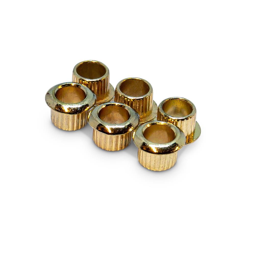 Set of 6 Tuner 8mm Guitar Tuner Bushings for Vintage Style Tuners