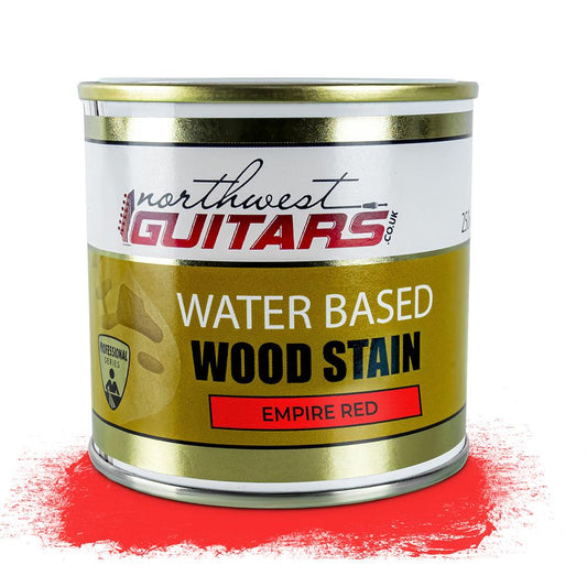 Northwest Guitars Water Based Wood Stain - Empire Red - 250ml