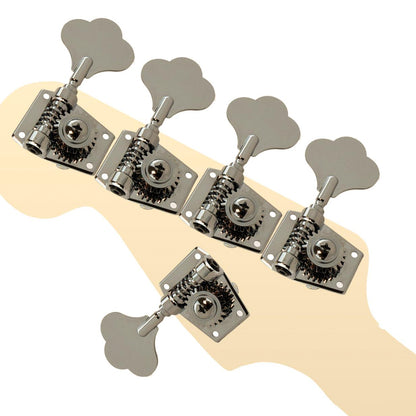 Set of 5 Bass Tuners Machine Heads 4 + 1 for Right Handed Bass