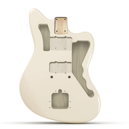 Jazzmaster Compatible Guitar Body Vintage White