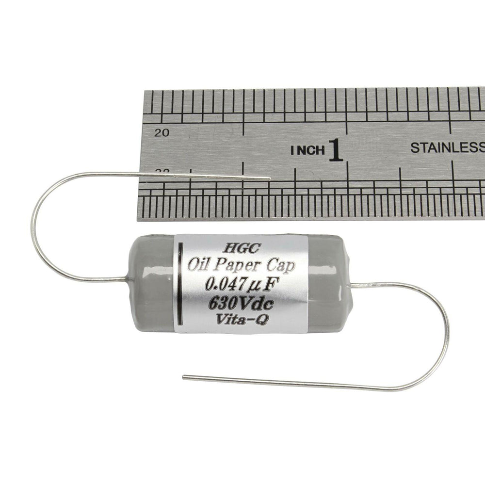 Hosco Paper in Oil Capacitor Cylinder - .047uF